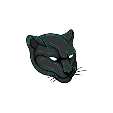 Kaplan başlı logo illüstrasyonu