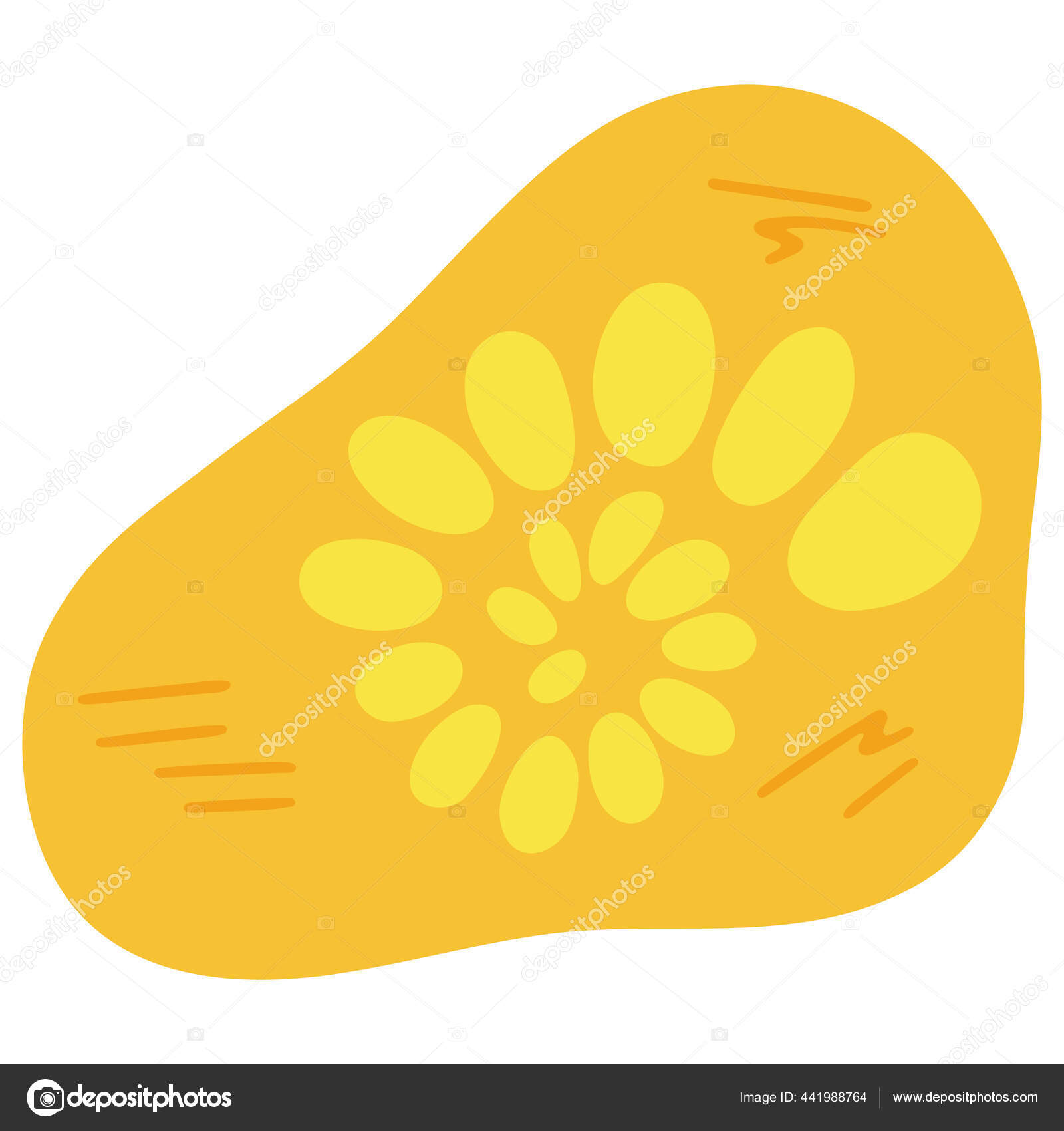 石中のアンモナイト 孤立した物体 子供のためのベクトルイラスト 手描き それは子供のパーティー 子供服 ベッドリネン ノートブック 本を飾るために使用することができます ストックベクター C Sashashuart