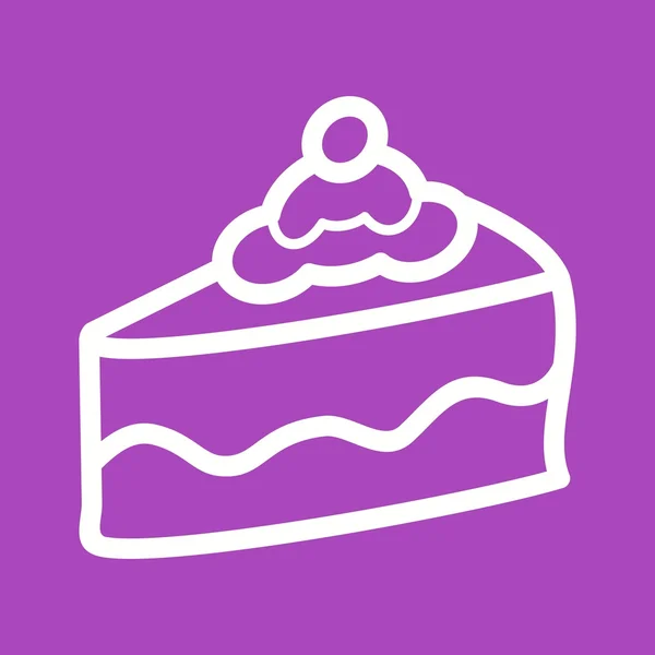 Φέτα κέικ μου — Διανυσματικό Αρχείο