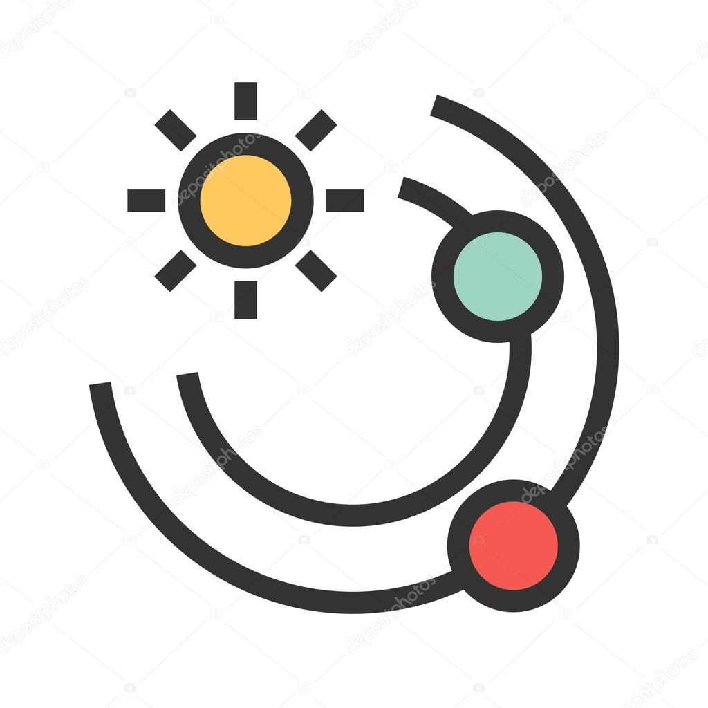 Sun and Planets icon