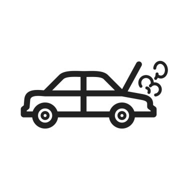 Duman motoru simgesi