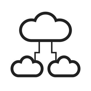 bulut veri takas simgesi