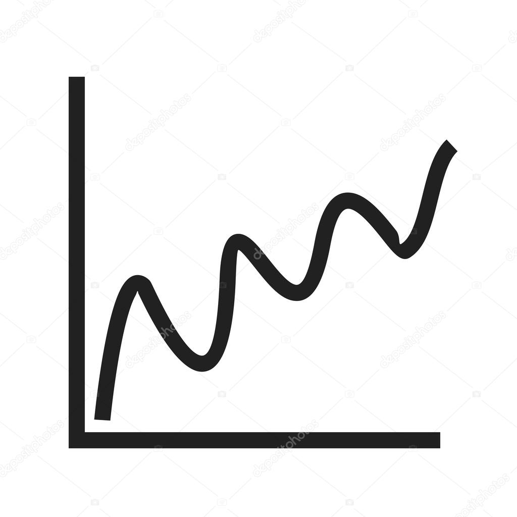 Bell Shaped Graph icon