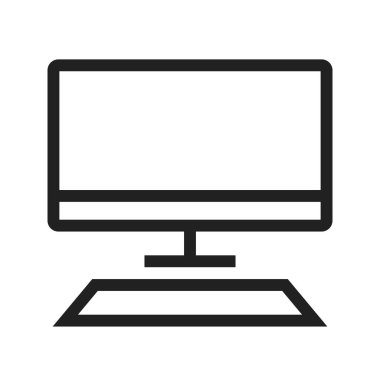 Masaüstü, ekran, klavye, simge resmini göster. İletişim, bağlantı ve teknoloji için de kullanılabilir. Web uygulamaları, mobil uygulamalar ve yazdırma ortamları için elverişli.