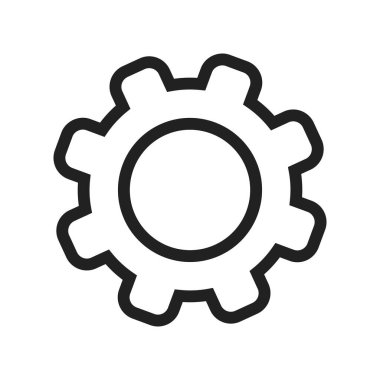 Ayarlar, kontroller, seçenekler simgesi resmi. Telefon ve iletişim için de kullanılabilir. Web uygulamalarında, mobil uygulamalarda ve yazdırma ortamlarında kullanılabilir.