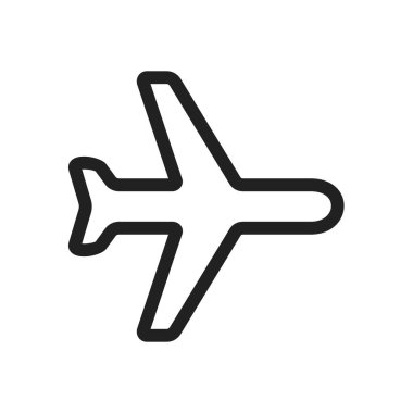 Uçak modu, uçuş, uyku modu simgesi. Telefon ve iletişim için de kullanılabilir. Web uygulamalarında, mobil uygulamalarda ve yazdırma ortamlarında kullanılabilir.