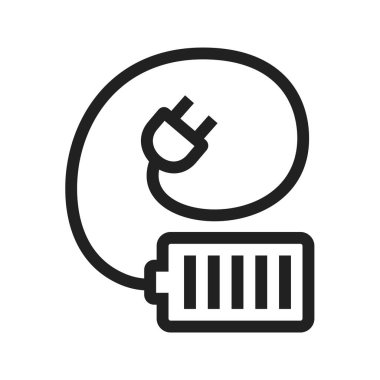 Hücre, pil, tapa simgesi resmi. Enerji ve teknoloji için de kullanılabilir. Web uygulamaları, mobil uygulamalar ve yazdırma ortamları için elverişli.