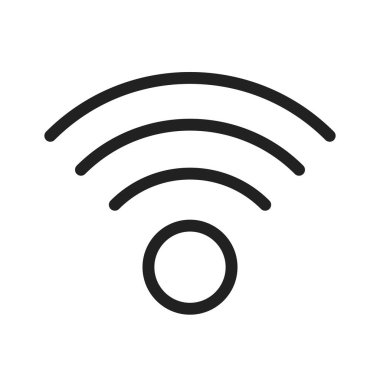 Eşi, kablosuz, internet simgesi resmi. Bilgisayar donanımı, bilgisayar ağı ve bağlantı için de kullanılabilir. Web uygulamalarında, mobil uygulamalarda ve yazdırma ortamlarında kullanılabilir.