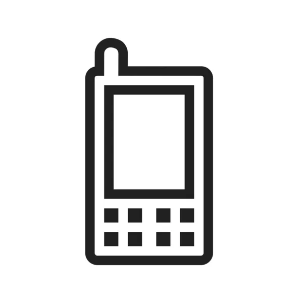 Handy Handy Smart Device Icon Image Kann Auch Für Kommunikation — Stockvektor