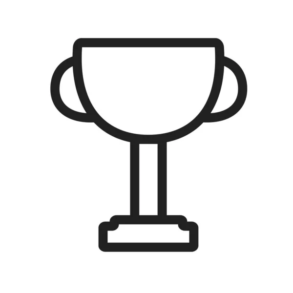 Trofeo Premio Logro Imagen Del Icono Copa También Puede Utilizar — Vector de stock