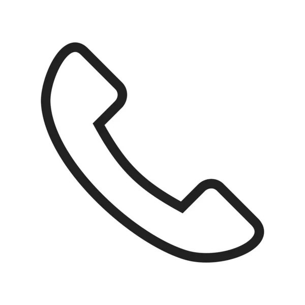 Telefone Chamadas Imagem Ícone Contato Também Pode Ser Usado Para — Vetor de Stock