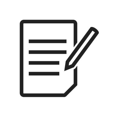 Görev, kitap, eğitim ikonu imajı. Eğitim, akademik ve bilim için de kullanılabilir. Web uygulamalarında, mobil uygulamalarda ve yazdırma ortamlarında kullanılabilir.