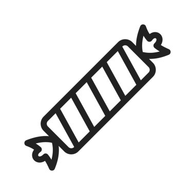 Şeker, tatlı, lolipop ikonu imajı. Ayrıca Noel, kutlamalar, gözlemler ve tatiller için de kullanılabilir. Web uygulamalarında, mobil uygulamalarda ve yazdırma ortamlarında kullanılabilir.