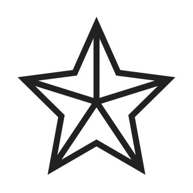 Yıldız, ödül, ödül ikonu imajı. Ayrıca Noel, kutlamalar, gözlemler ve tatiller için de kullanılabilir. Web uygulamalarında, mobil uygulamalarda ve yazdırma ortamlarında kullanılabilir.