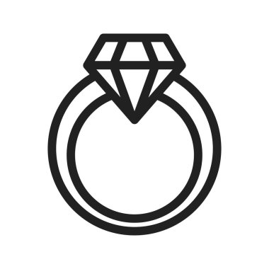 Yüzük, düğün, altın ikon imajı. Ayrıca sevgililer günü, gözlemler ve tatiller için de kullanılabilir. Mobil uygulamalar, web uygulamaları ve yazdırma ortamları için elverişli.