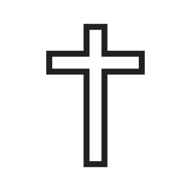Cross, imzala, İsa 'nın simgesi. Paskalya, kutlama, gözlem ve tatillerde de kullanılabilir. Mobil uygulamalar, web uygulamaları ve yazdırma ortamları için elverişli.
