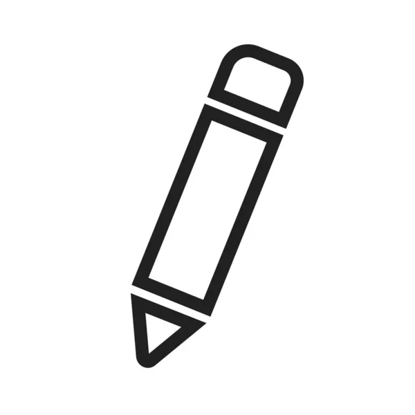 Ołówek Długopis Kolorowy Obraz Ikony Ołówka Może Być Również Wykorzystywany — Wektor stockowy