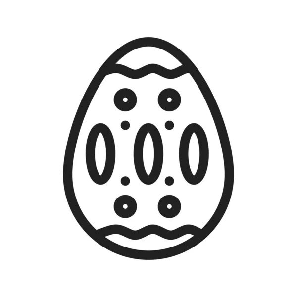 Jaja Wielkanoc Ikona Świętowania Może Być Również Wykorzystywany Wielkanoc Uroczystości — Wektor stockowy