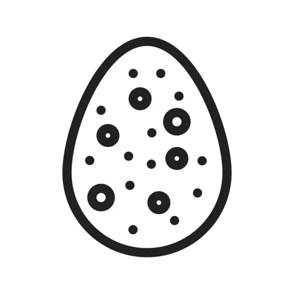 Яйця Великдень Святкування Іконок Зображення Також Може Використовуватися Великодня Святкування — стоковий вектор