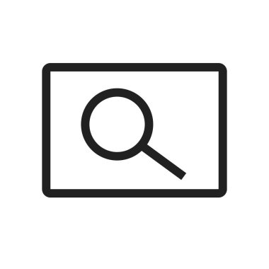 Url, www, internet simgesi vektör görüntüsü. Kullanıcı arayüzü için de kullanılabilir. Mobil uygulamalar, web uygulamaları ve yazdırma ortamları için elverişli. 