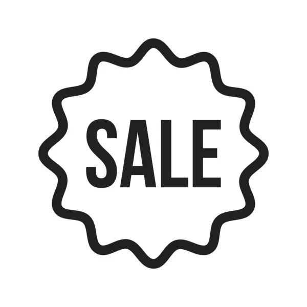 Sold Tag Sale Icon Vector Image Can Also Used Black — Stock Vector