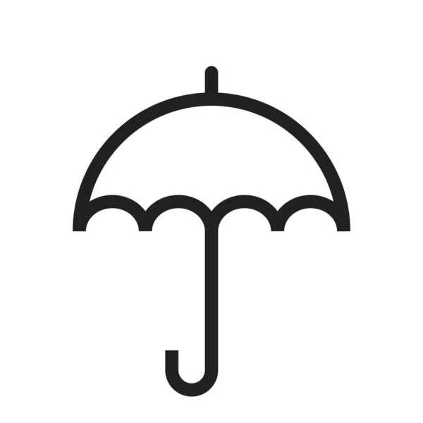 Regenschirm Mode Regensymbol Vektorbild Kann Auch Für Haushaltsgegenstände Verwendet Werden — Stockvektor