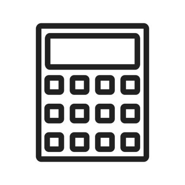 Hesap makinesi, matematik, ikon vektör imajını böl. Eğitim ve bilim için de kullanılabilir. Web uygulamaları, mobil uygulamalar ve yazdırma ortamları için elverişli.