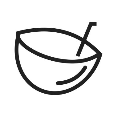 Avuç içi, ağaç, hindistan cevizi ikonu vektör görüntüsü. Yiyecek simgesi olarak da kullanılabilir. Mobil uygulamalar, web uygulamaları ve yazdırma ortamları için elverişli.