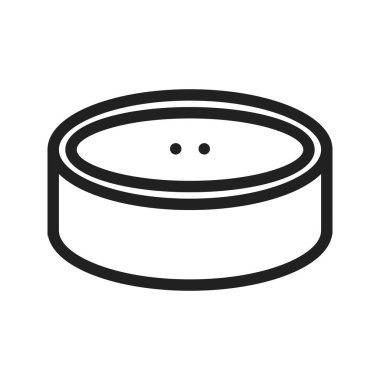 Kutu, yiyecek, konserve ikon vektör görüntüsü. Yiyecek ikonası için de kullanılabilir. Web uygulamalarında, mobil uygulamalarda ve yazdırma ortamlarında kullanılabilir.