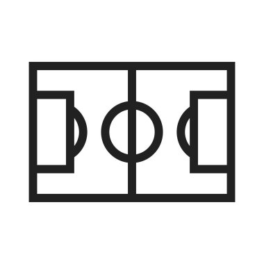 Futbol, top, futbol ikonu vektör imajı. Spor ve spor için de kullanılabilir. Web uygulamaları, mobil uygulamalar ve yazdırma ortamları için elverişli.