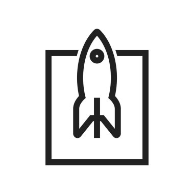 İş, başlangıç, markalaşma ikon vektör görüntüsü. İş yönetimi için de kullanılabilir. Mobil uygulamalar, web uygulamaları ve yazdırma ortamları için elverişli.