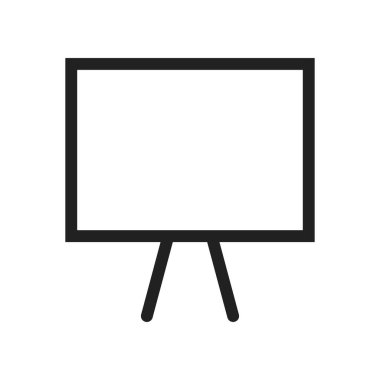 Tahta, ofis, iş simgesi vektör görüntüsü. Ofis için de kullanılabilir. Web uygulamaları, mobil uygulamalar ve yazdırma ortamları için elverişli.