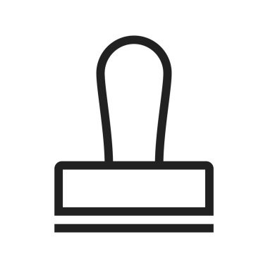 Damga, mühür, balmumu ikon vektör görüntüsü. Ofis için de kullanılabilir. Web uygulamaları, mobil uygulamalar ve yazdırma ortamları için elverişli.