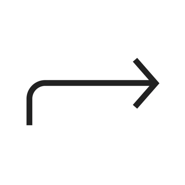 Links Pfeil Zeichensymbol Vektorbild Kann Auch Für Pfeile Verwendet Werden — Stockvektor
