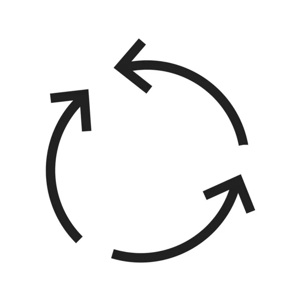 Βέλος Στρογγυλό Εικονίδιο Κύκλου Διανυσματική Εικόνα Μπορεί Επίσης Χρησιμοποιηθεί Για — Διανυσματικό Αρχείο