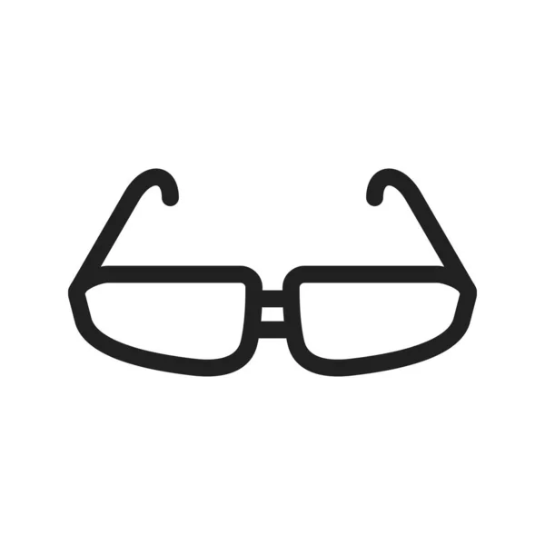 Gözlükler Gözler Tasarım Ikonu Vektör Görüntüsü Spor Spor Için Kullanılabilir — Stok Vektör