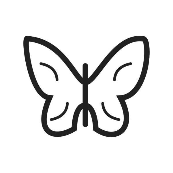 Mariposa Naturaleza Colorido Icono Imagen Vectorial También Puede Utilizar Para — Vector de stock