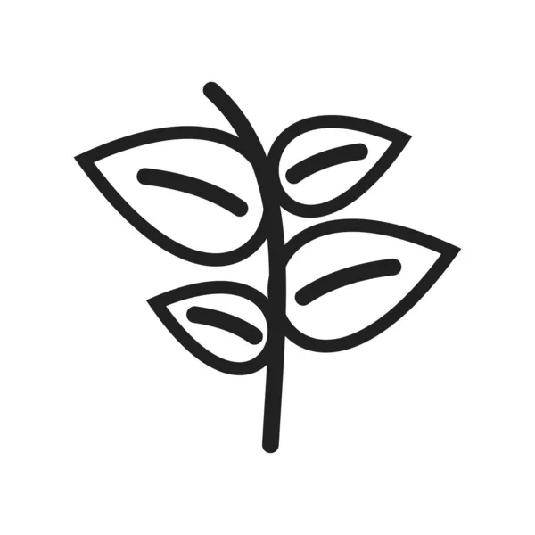 Maceta Planta Flor Icono Imagen Vectorial También Puede Utilizar Para — Vector de stock