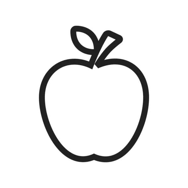 Pomme Arbre Icône Verte Image Vectorielle Peut Également Être Utilisé — Image vectorielle