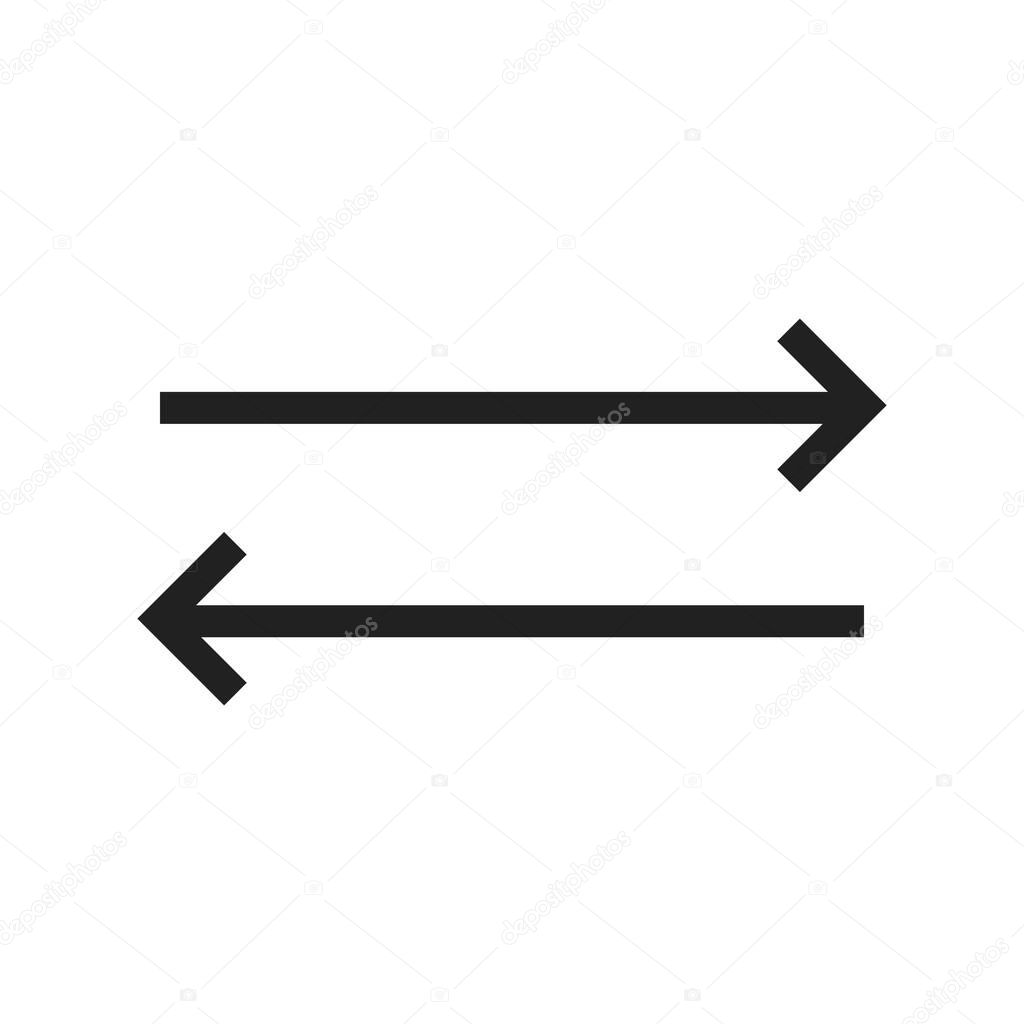 Sync, arrows, update icon vector image. Can also be used for arrows. Suitable for mobile apps, web apps and print media.