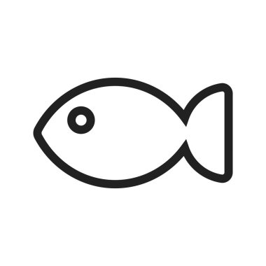 Balık, şirin, çizgi film ikonu vektör görüntüsü. Bebek için de kullanılabilir. Mobil uygulamalar, web uygulamaları ve yazdırma ortamları için elverişli.