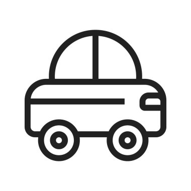 Oyuncak, araba, ikon vektör görüntüsünü oynat. Bebek için de kullanılabilir. Mobil uygulamalar, web uygulamaları ve yazdırma ortamları için elverişli.