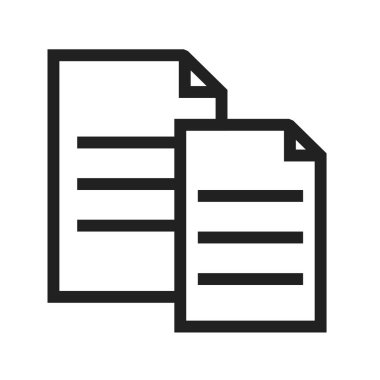 Yapıştır, kes, simge vektör görüntüsünü kopyala. Metin düzenleme için de kullanılabilir. Mobil uygulamalar, web uygulamaları ve yazdırma ortamları için elverişli.