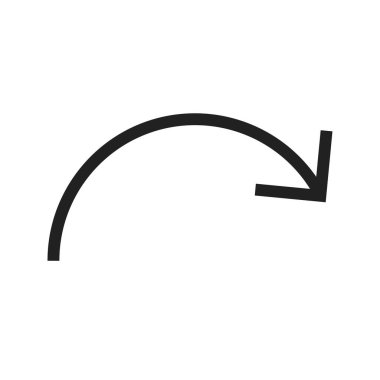 Simge vektör görüntüsünü sıfırla, yeniden başlat, yeniden başlat. Metin düzenleme için de kullanılabilir. Mobil uygulamalar, web uygulamaları ve yazdırma ortamları için elverişli.