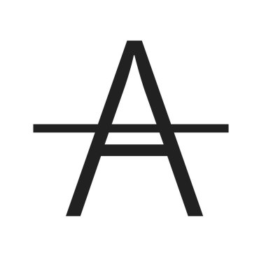 Kelimeler, alfabeler, simge vektör görüntüsünü iptal et. Metin düzenleme için de kullanılabilir. Mobil uygulamalar, web uygulamaları ve yazdırma ortamları için elverişli.