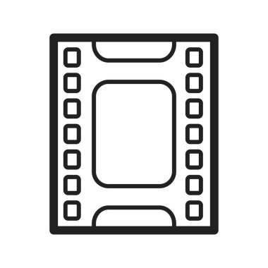 Film, makara, ikon vektör görüntüsünü soy. Hipster için de kullanılabilir. Web uygulamalarında, mobil uygulamalarda ve yazdırma ortamlarında kullanılabilir.