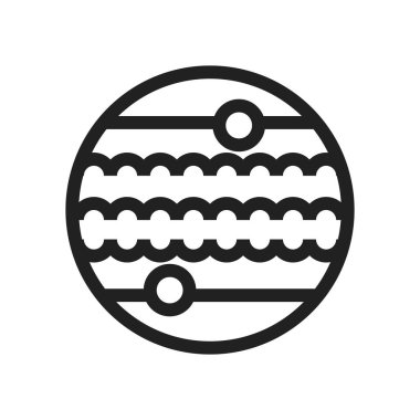 Dünya, gezegen, uzay ikonu vektör görüntüsü. Astronomi için de kullanılabilir. Web uygulamalarında, mobil uygulamalarda ve yazdırma ortamlarında kullanılabilir.