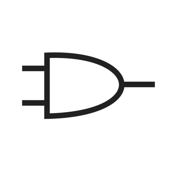 Circuito Componente Imagen Vectorial Icono Electricidad También Puede Utilizar Para — Archivo Imágenes Vectoriales