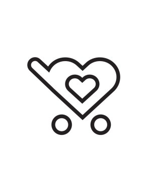 Favori siyah simgesi