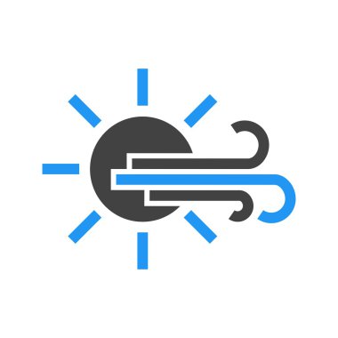 rüzgarlı ve güneşli